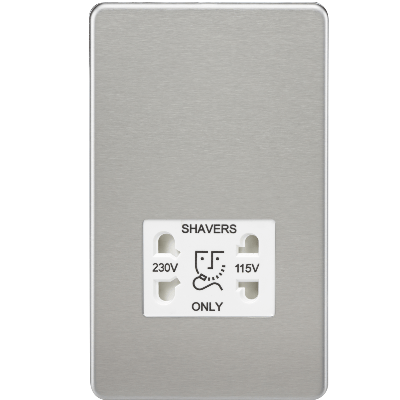 Screwless Shaver Socket
