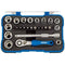 Draper Metric Socket Set - 1/4" Square Drive - (25 Pieces)