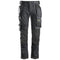 Snickers 6241 AllroundWork, Stretch Trousers Holster Pockets - Steel Grey\Black