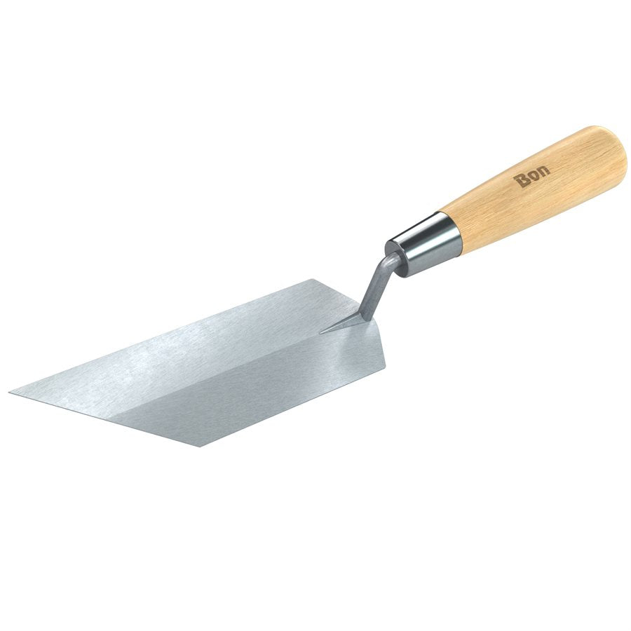 Bon Tool 45° Angle Margin Trowel Wooden Handle