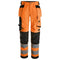 Snickers 6743 Hi-Vis Class 2 Women's Stretch Trousers Holster Pockets