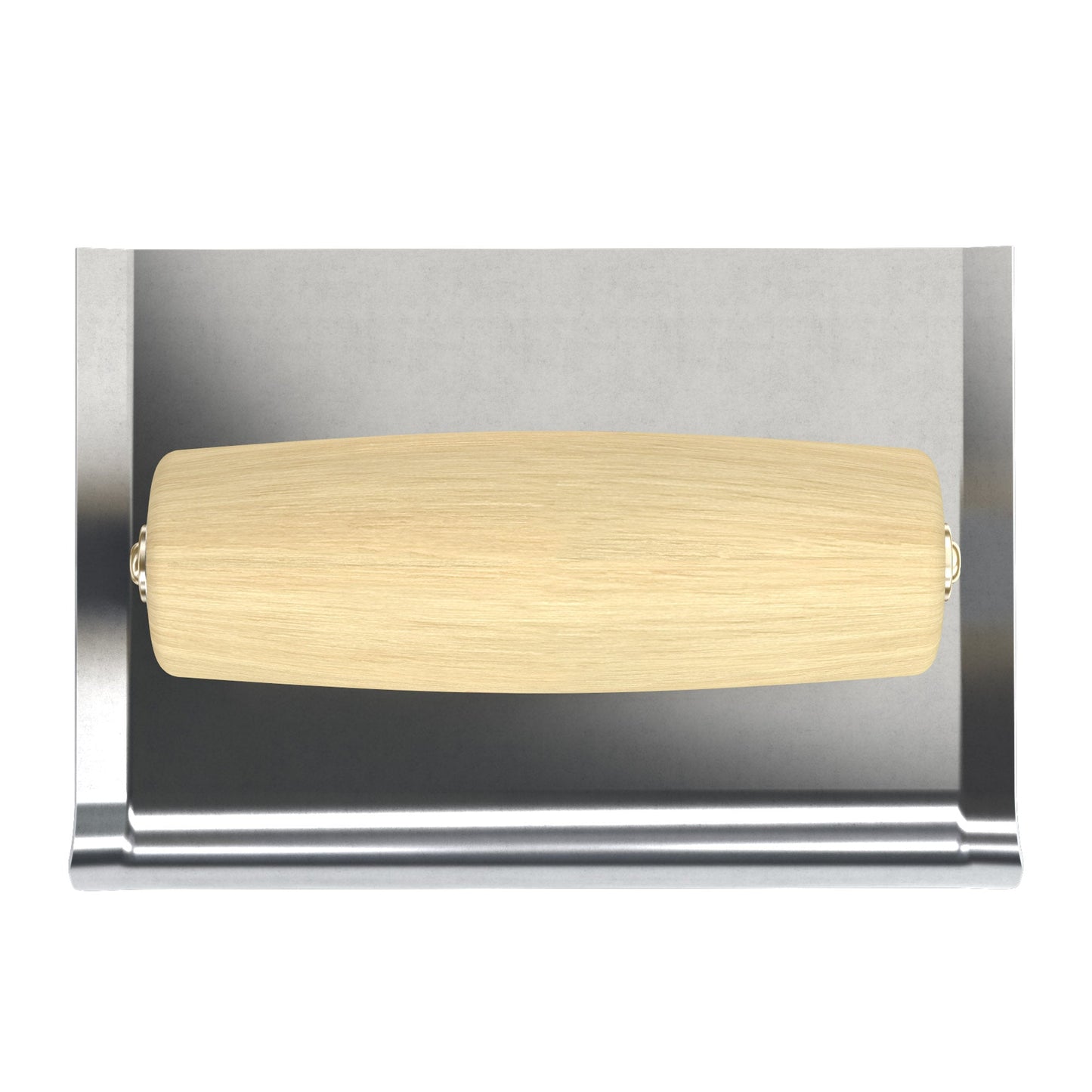 Bon Tool Curved End Concrete Edger - Wood Wave Handle