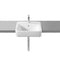 Senso Ceramic 560mm Semi-Countertop Basin - 1 Tap Hole