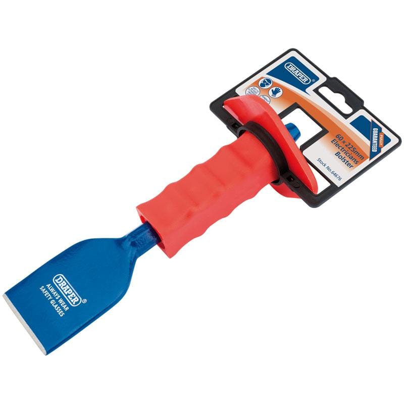 Electricians Bolster With Hand Guard (225mm X 60mm)