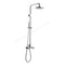 Loft Chrome Shower Mixer Column With Kit