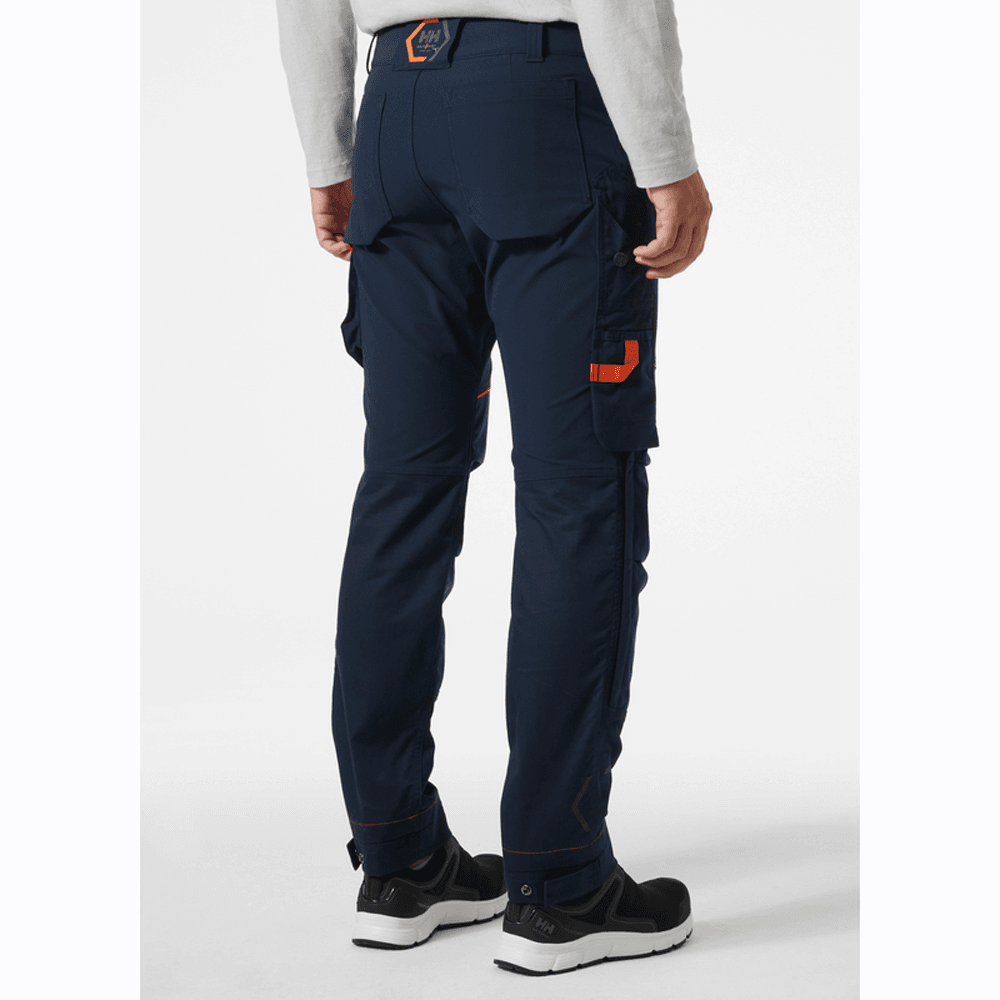 Helly Hansen 77552 Chelsea Evolution BRZ 4-Way Stretch Work Pants NAVY / D96 - 35" Waist - 30" Leg