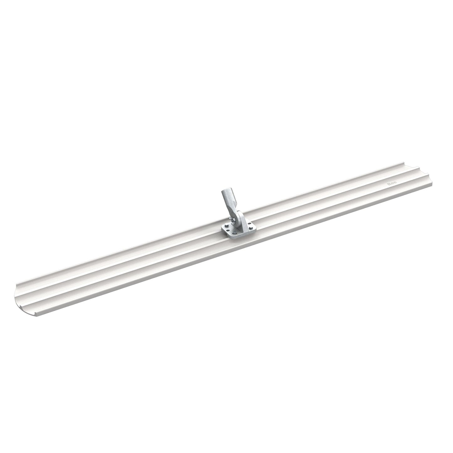 Bon Tool Round End Magnesium Bull Float with Threaded Handle Bracket