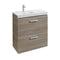 Prisma 900mm 2 Drawer Base Unit - All Colours