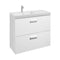 Prisma 600mm 2 Drawer Bathroom Vanity Unit - All Colours