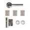 Arcadia Polished Chrome Mortice Kit