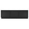 Matt Black Bath Front Panel - All Sizes