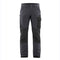 Blaklader 1422 4-Way Stretch Service Work Trousers Mid Grey / Black