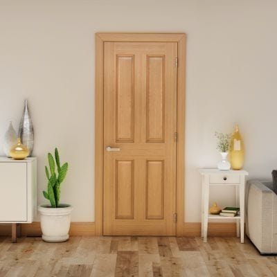 Bury Oak Prefinished Internal Fire Door FD30 - All Sizes