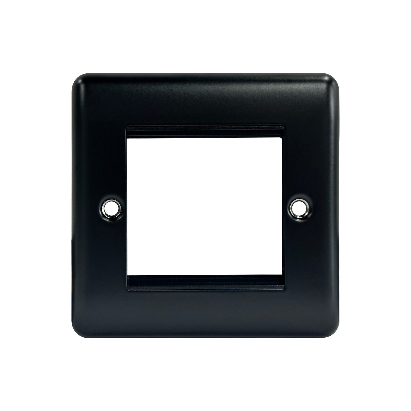 Caradok 1G 2 Module Data Plate Matt Black