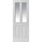 Canterbury 2 Light Panel Glazed White Primed Internal Door - All Sizes