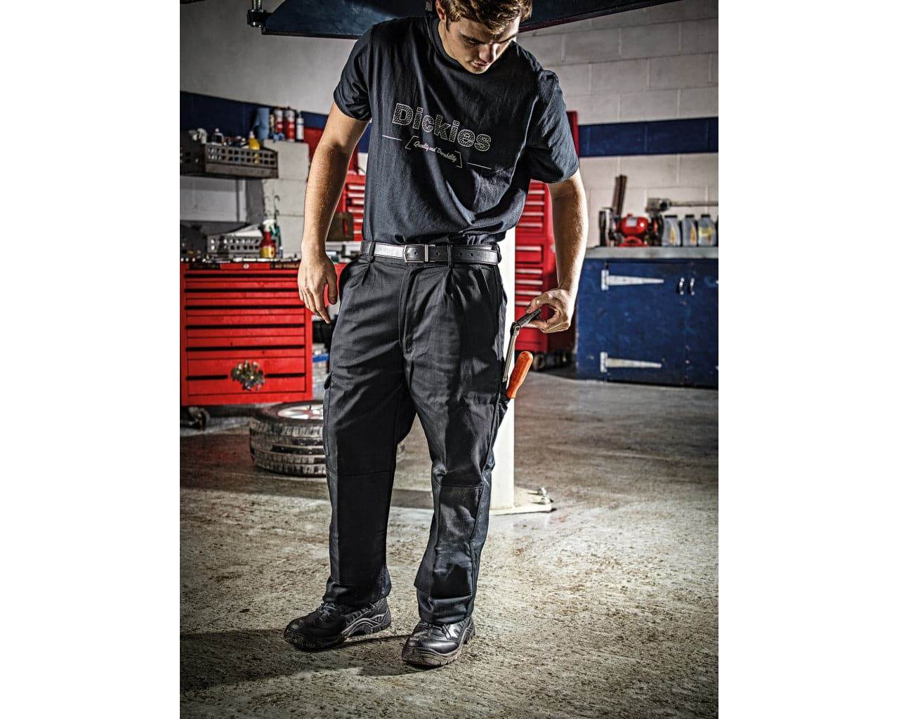Dickies Redhawk Super Work Trousers Combat Cargo Pant Navy Blue (WD884)