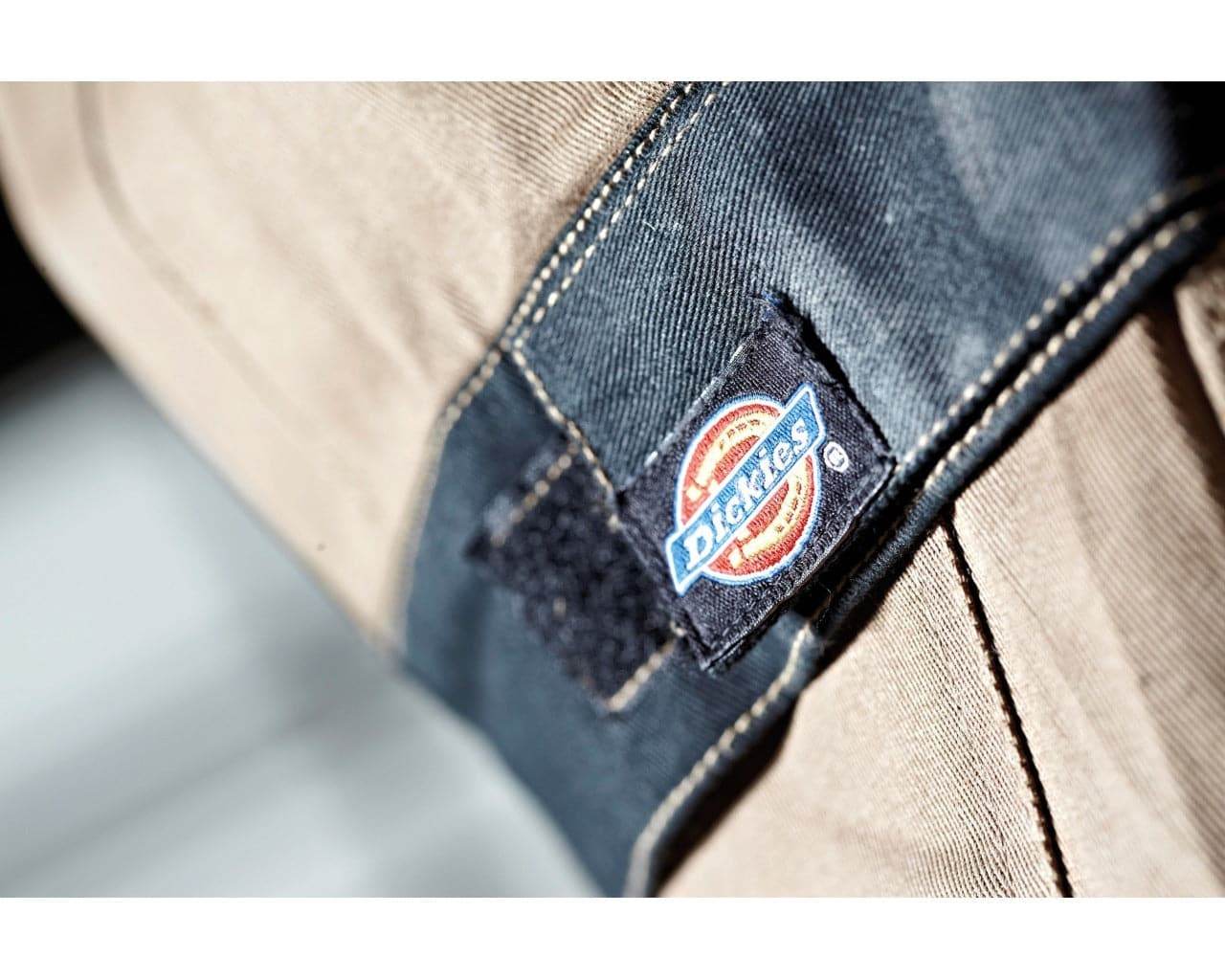 Dickies WD4930 Grafter Duo Tone Cordura Knee Pad Work Trousers White