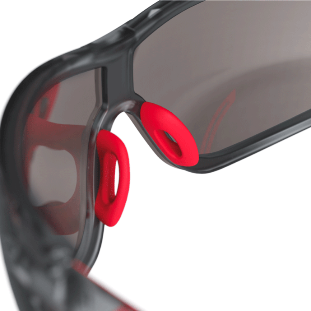 Hellberg 21333 Krypton Red Anti-Fog/Scratch Safety Glasses
