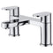 Round Bath Filler in Chrome