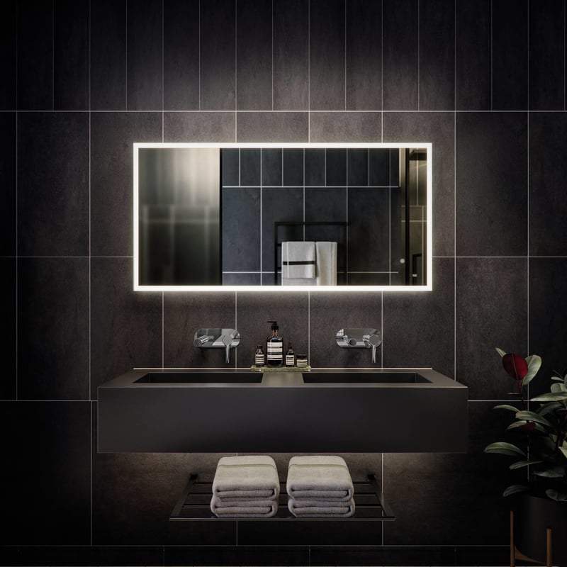 LED Illuminated Landscape Mirror - All Sizes