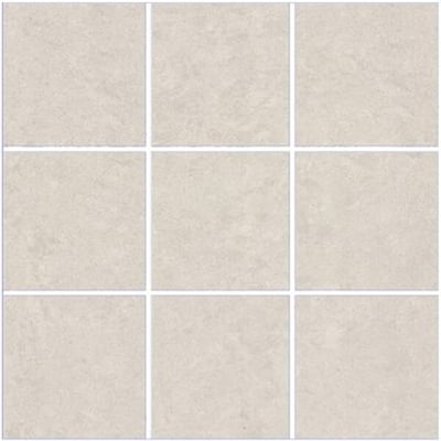 Lounge Light Grey Unpolished Mosaic Tile Sheet