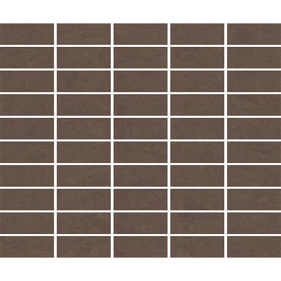 Lounge Mocca Unpolished Mosaic Tile Sheet