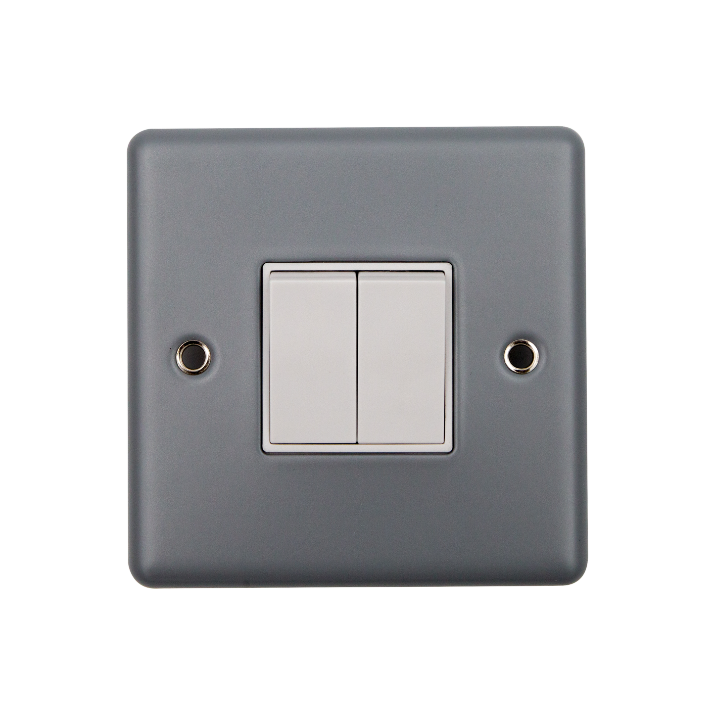 Caradok 2G 2W 10A Switch Metalclad Veritage