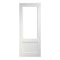 Madison White Primed Bevelled Glazed Internal Door - All Sizes