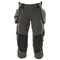 Mascot Advanced 17049 Water-Repellent Knee Pad Holster Pocket Stretch Pirate Trousers Grey