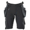 Mascot Advanced 17149 Water-Repellent Stretch Work Shorts Navy Blue