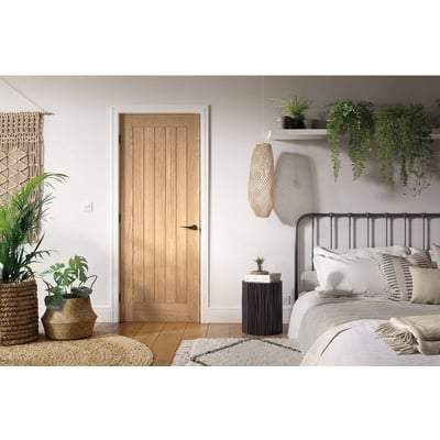Oak Belize Un-Finished Internal Door - 1981mm x 762mm