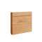 Oak Prefinished Shaker Skirting - 145mm x 16mm x 3.6m (Pack of 4)
