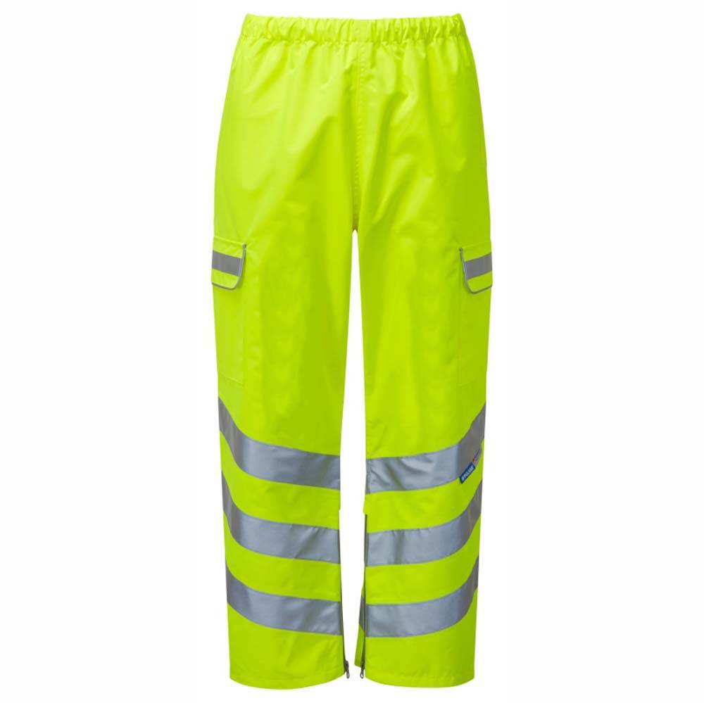 PULSAR P206 Hi-Vis Yellow Waterproof Breathable Over Trouser