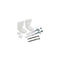 Angled Floor Pan Fixing Kit