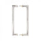 Mitred Pull Handle Polished Steel