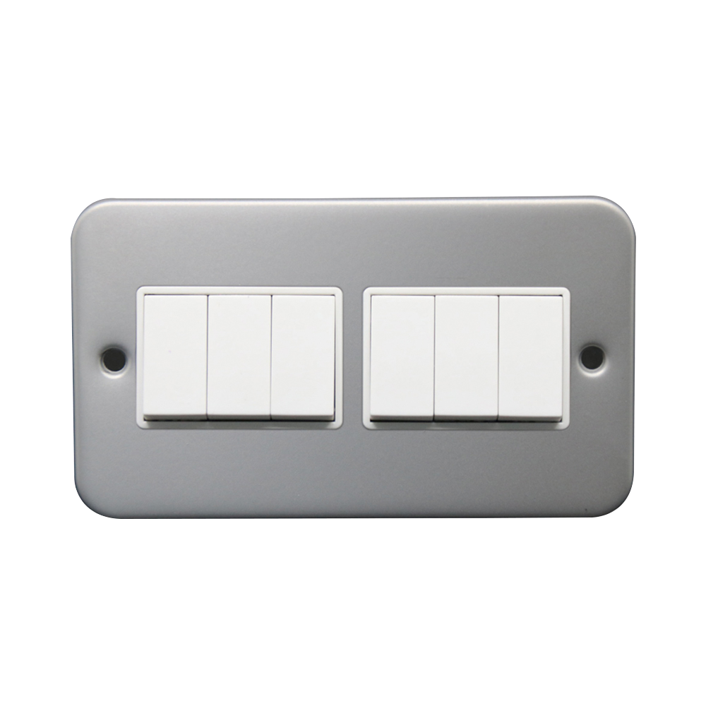 Caradok 6G 2Way 10A Switch Metalclad