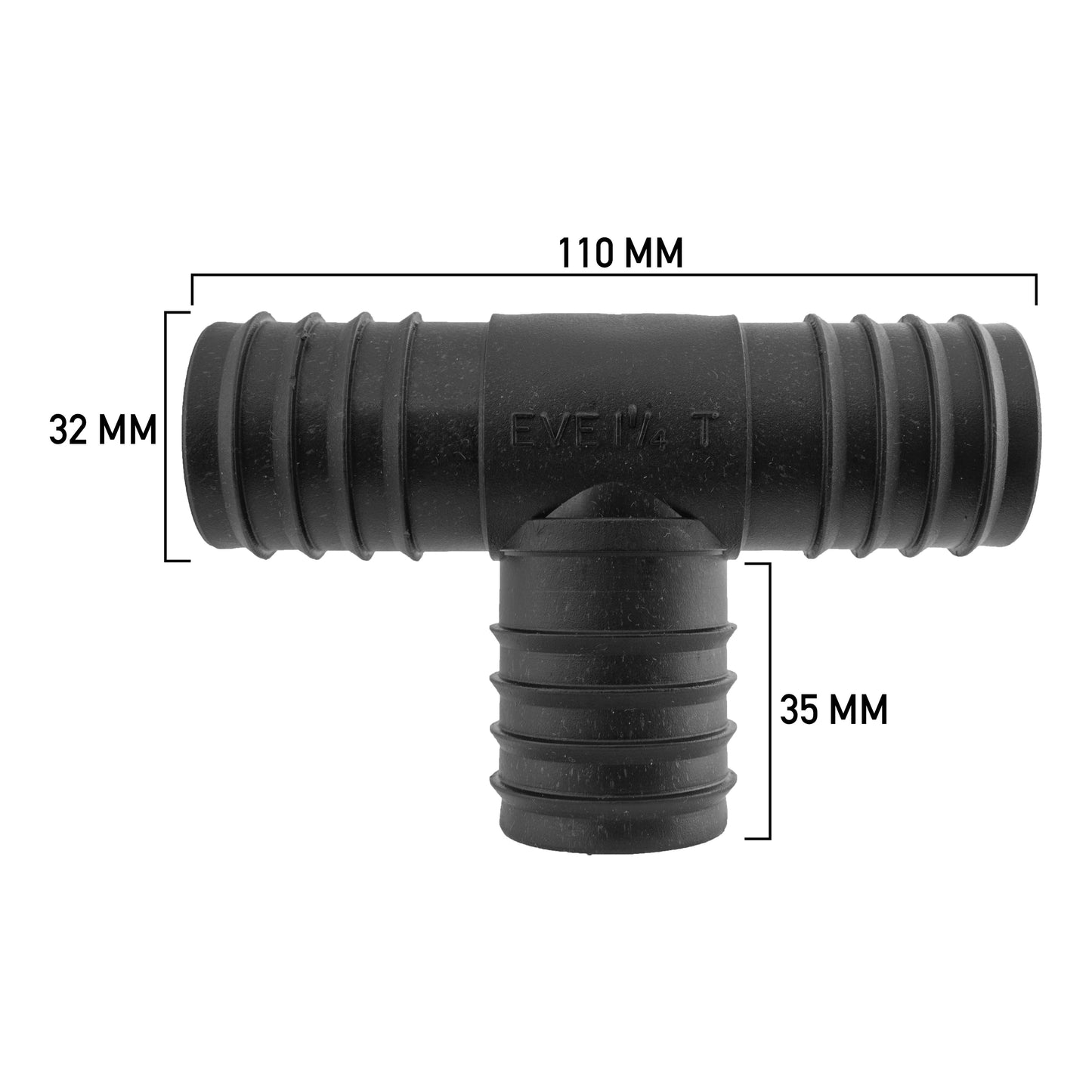 Pond Tee Connector 32mm