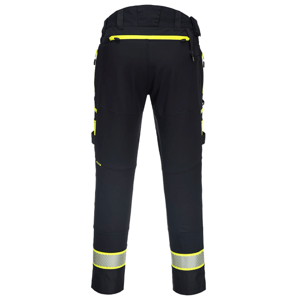 Portwest DX449 DX4 Sretch Kneepad Work Trousers Black, Waist 28" Leg 32"