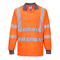 Portwest S277 Hi-Vis Long Sleeved Polo Shirt Various Colours
