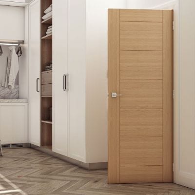 Seville Oak Prefinished Internal Fire Door FD30 - All Sizes