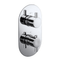 Evoke Concealed 2-Way Chrome Thermostatic Shower Valve