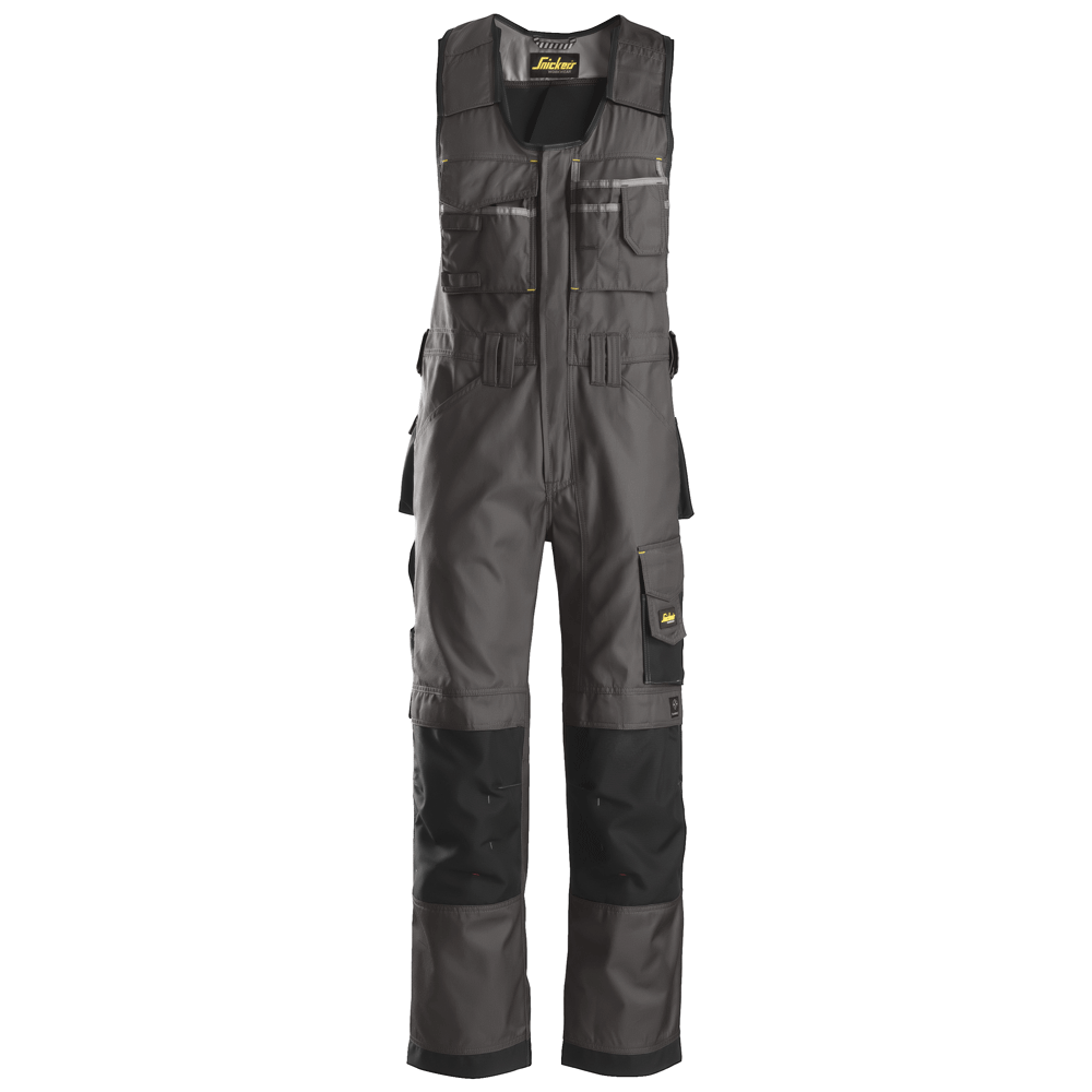 Snickers 0312 Craftsmen One-Piece Trousers, DuraTwill Muted Black