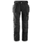 Snickers 3211 Craftsmen Holster Pocket Trousers, CoolTwill Black
