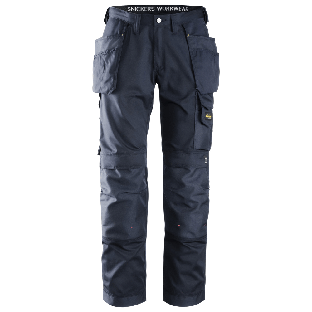 Snickers 3211 Craftsmen Holster Pocket Trousers, CoolTwill Navy Blue, Waist 30" Leg 32"-Snickers 44