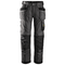 Snickers 3212 Craftsmen Holster Pocket Trousers, DuraTwill Muted Black/Black, 39" Waist 35" Leg-Snickers 156