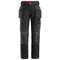 Snickers 3714 Womens Holster Pocket Trousers, Canvas+ Black Waist 38"- Leg 31"