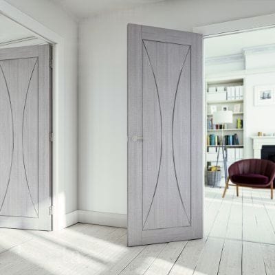 Sorrento Ash Light Grey Internal Door - All Sizes