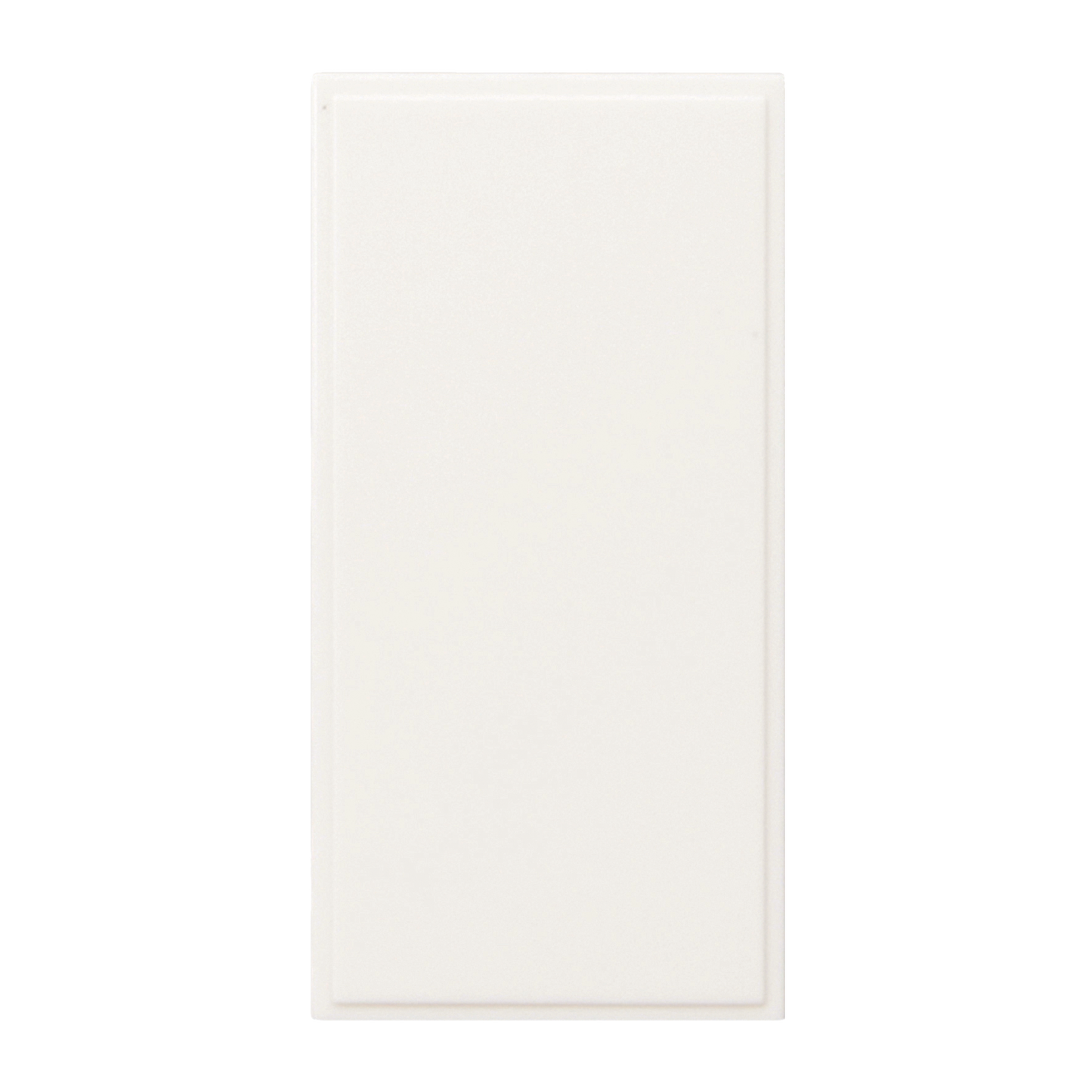 Caradok Blank Plate 25x50, White