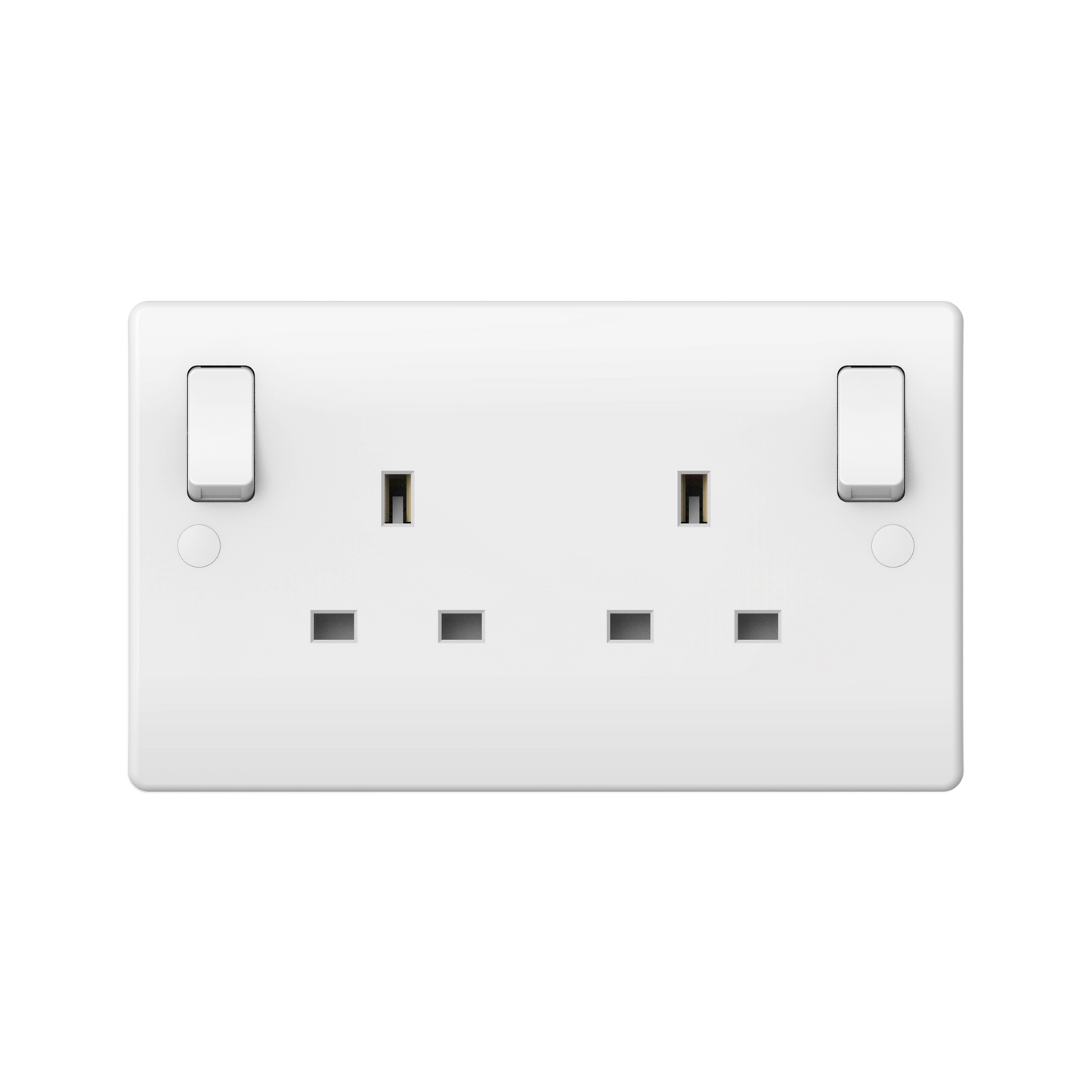 Caradok 13A DP Switched Socket Outboard Rocker
