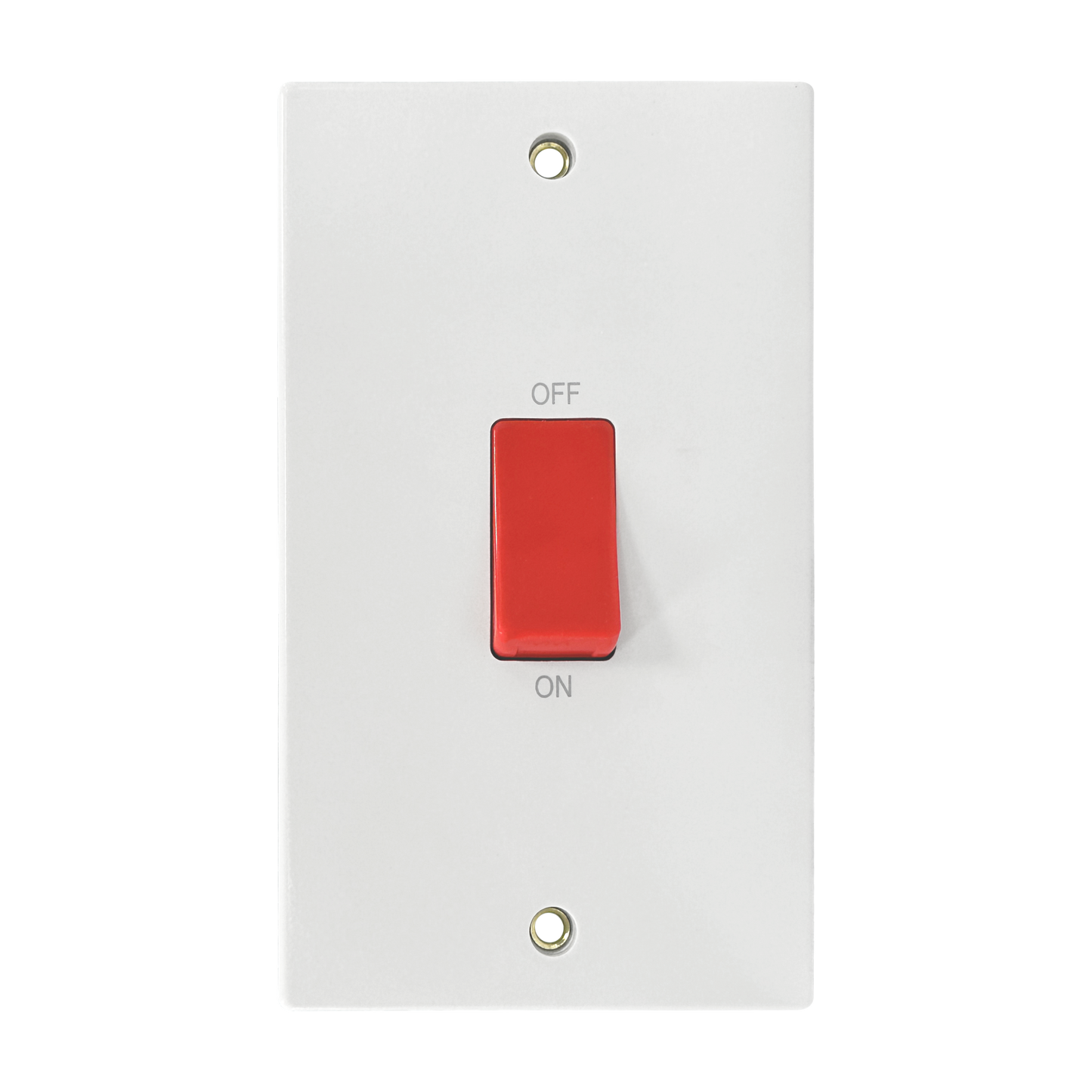 Caradok 2G 45A DP Switch Squared Edge